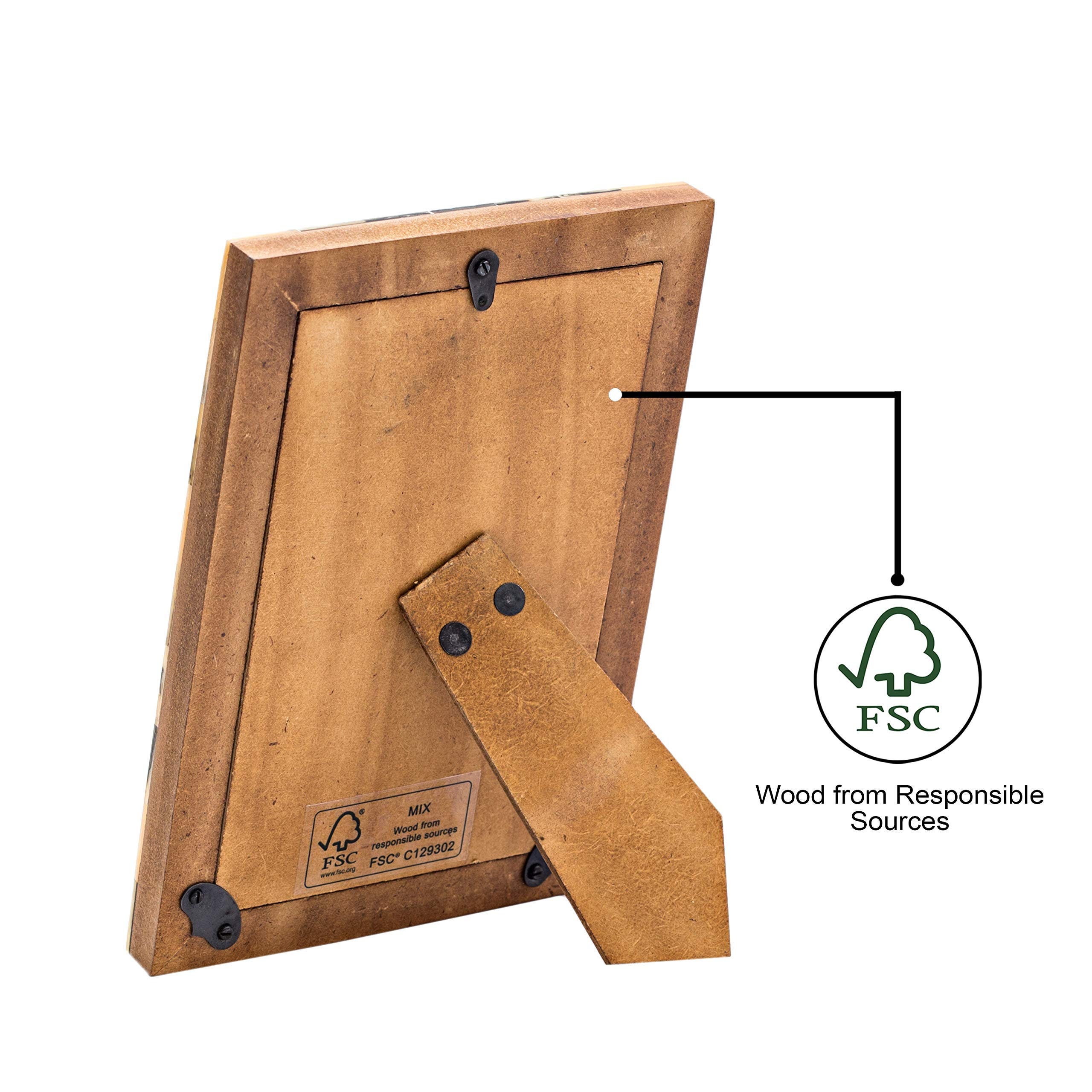 5 Elements Table Picture Frame 5x7 Home Office & Room Décor Etsy