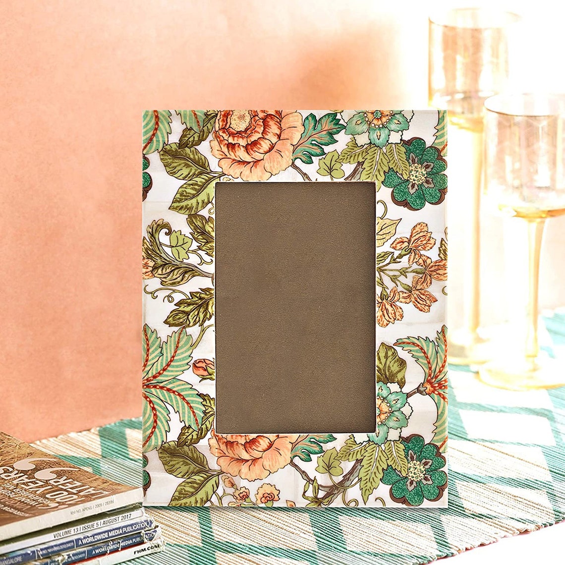 5 Elements Table Picture Frame 4x6 Home Decor Office & Room Etsy