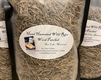 Hand Harvested Wild Rice - Woodfire Parched