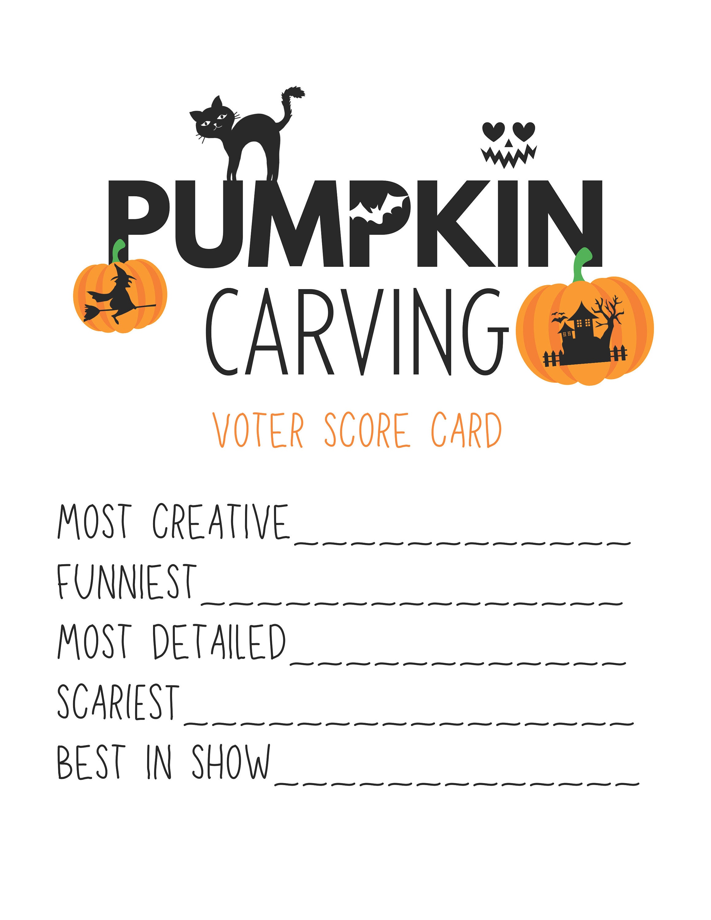 Printable Pumpkin Carving Party Bundle Pumpkin Carving Voting Ballots printable-pumpkin-carving-party-bundle-pumpkin-carving-voting-ballots