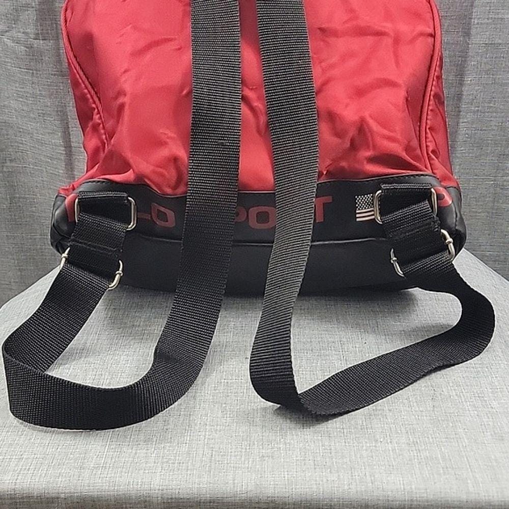 Vintage Polo Sport Ralph Lauren Red Nylon Mini Backpack  display picture 1