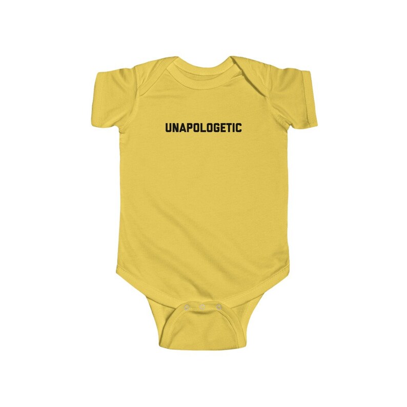 BLM Baby Onesie Melanin Bodysuits Unisex Kid One-piece Infant Kids Clothes Jersey Bodysuit Unapologetic Baby Onesie