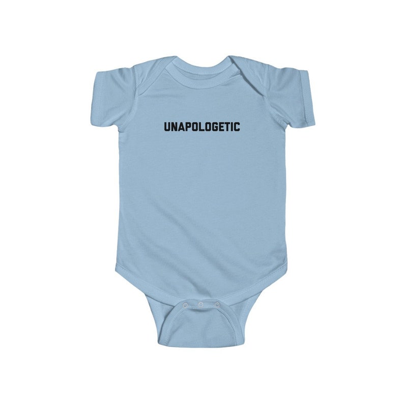 BLM Baby Onesie Melanin Bodysuits Unisex Kid One-piece Infant Kids Clothes Jersey Bodysuit Unapologetic Baby Onesie