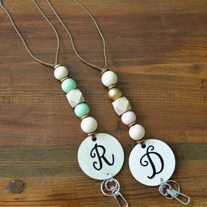 ID Badge Lanyard - Beaded