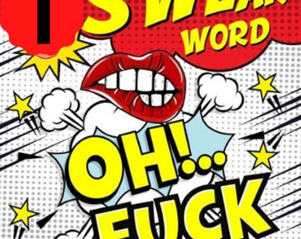 swear word coloring book | Swear Words Adult Coloring Book, Best Adult Coloring Pages ,Coloring Therapy