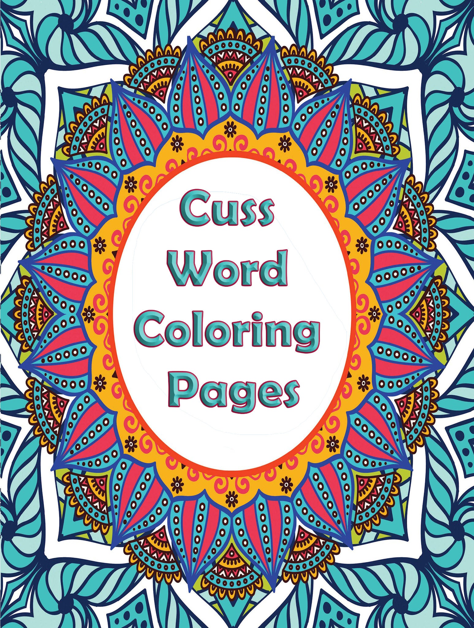 Download Cuss Word Coloring Pages Best Swear Word Coloring Book Word Etsy
