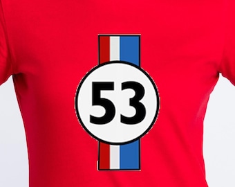 Herbie The Love Bug t-shirt - vintage Disney movie - 1969 Sport Racing adventure - Jim Douglas - Carole Bennett - Tennessee - Volkswagon