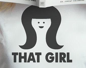 That Girl T-Shirt - 60s TV Show, Marlo Thomas Tribute