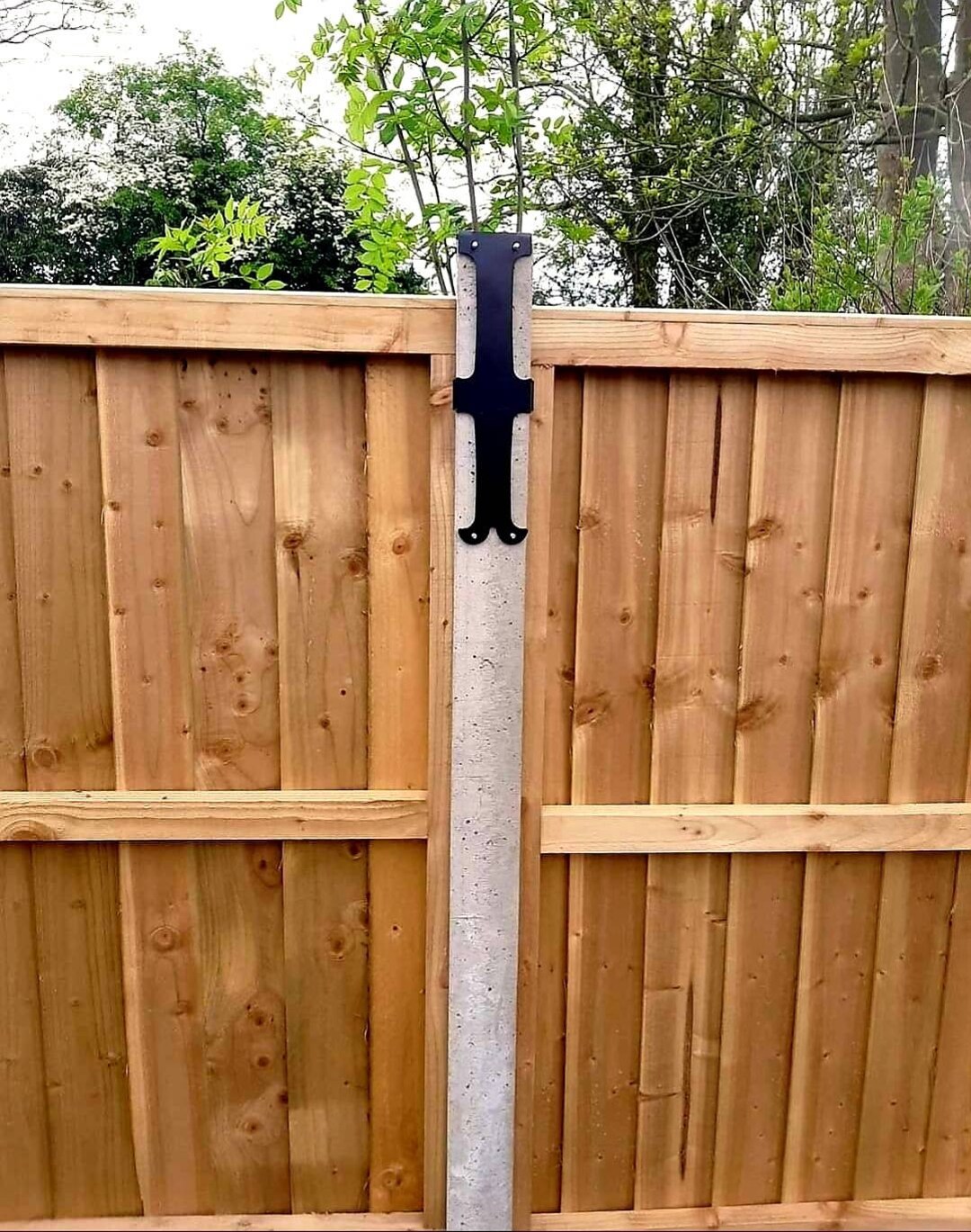 Concrete Post Brackets, Fence Post Bracket, Hook Over Concrete Post