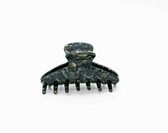 Blair | Green Hair Claw Clip | French Clip | Popular Green Hair Claw | Thick Hair Claw | Women&#39;s Gifts | Minimalist Hair Claw | Green Tortue