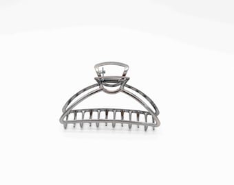 Lune Metal Hair Claw Clip: Nonslip Grip, Thick Hair