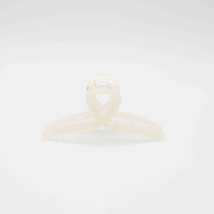 Darcie | Pearl White Large Claw | Acetate Hair Claw Clip | Nonslip Large Hair Claw | Bridal Gifts | Minimalist Hair Claw | Perle