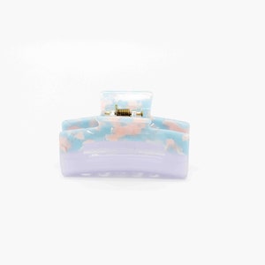 Pastel Hair Claw: Serena M, Nonslip Metal Clip for Thick Hair