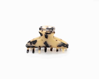 Light Tortoise Shell Hair Claw Clip: Nonslip French Clip, Acetate