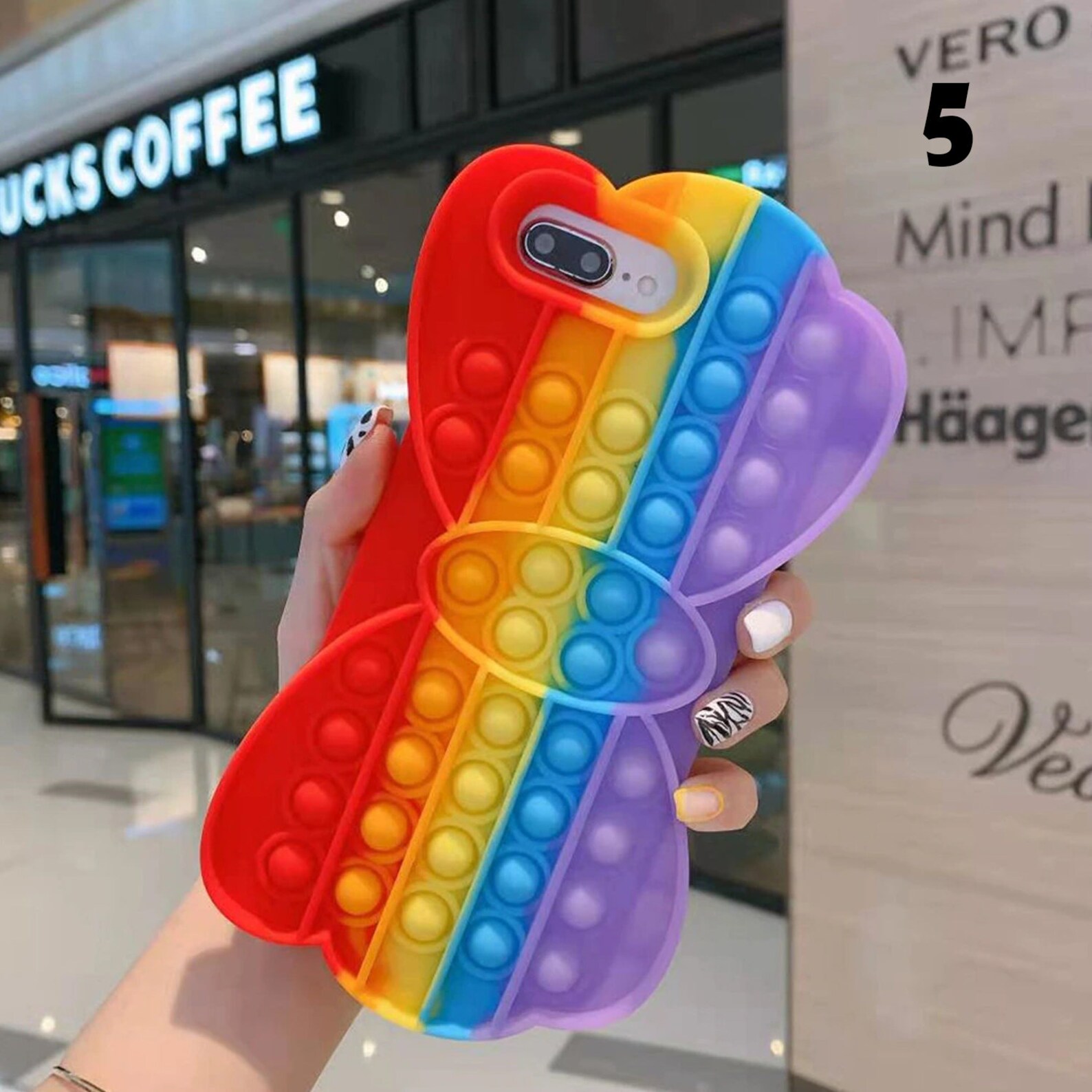 Fidget Toys Phone Case Relieve Stress Pop Fidget Phone Case Etsy