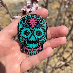 Sugar Skull Badge 