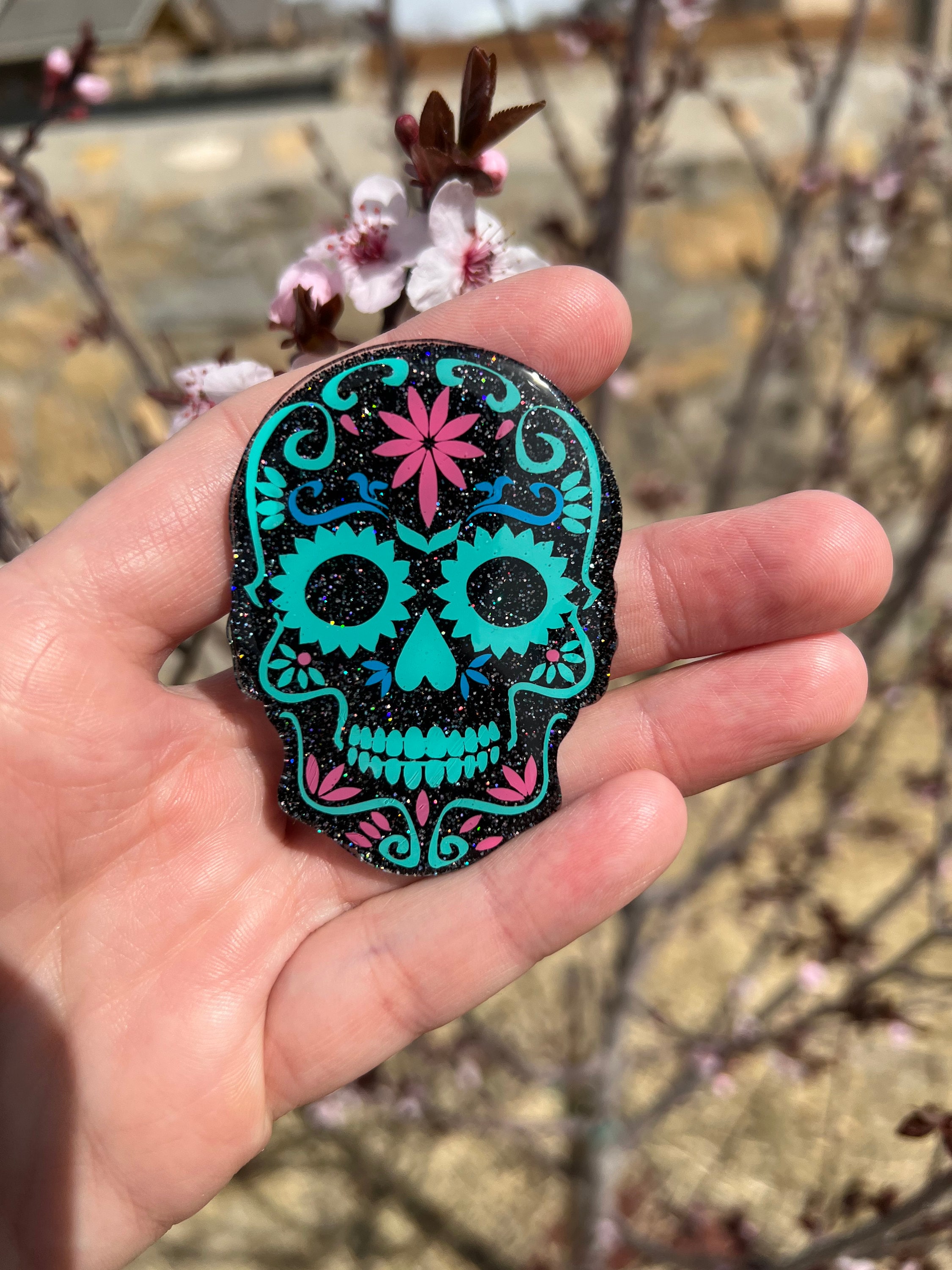 Sugar Skull Purse Etsy