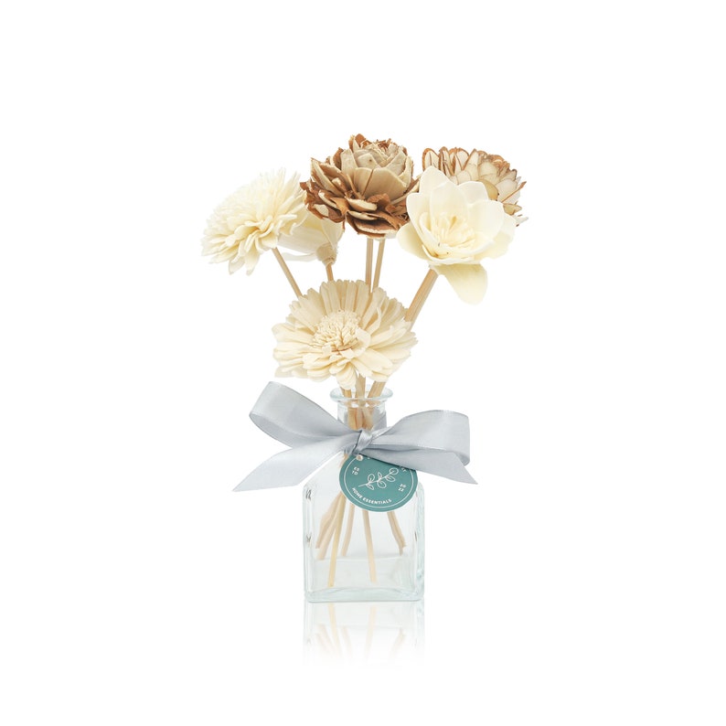Assorted Sola Wood Flowers on Reed Stems