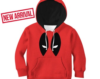 kids deadpool hoodie