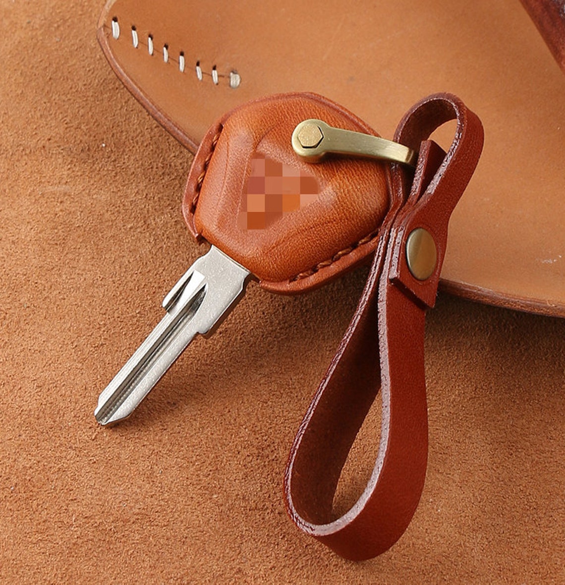 Triumph T100 Motorcycle Key Casetriumph T100 Fob Leather Etsy