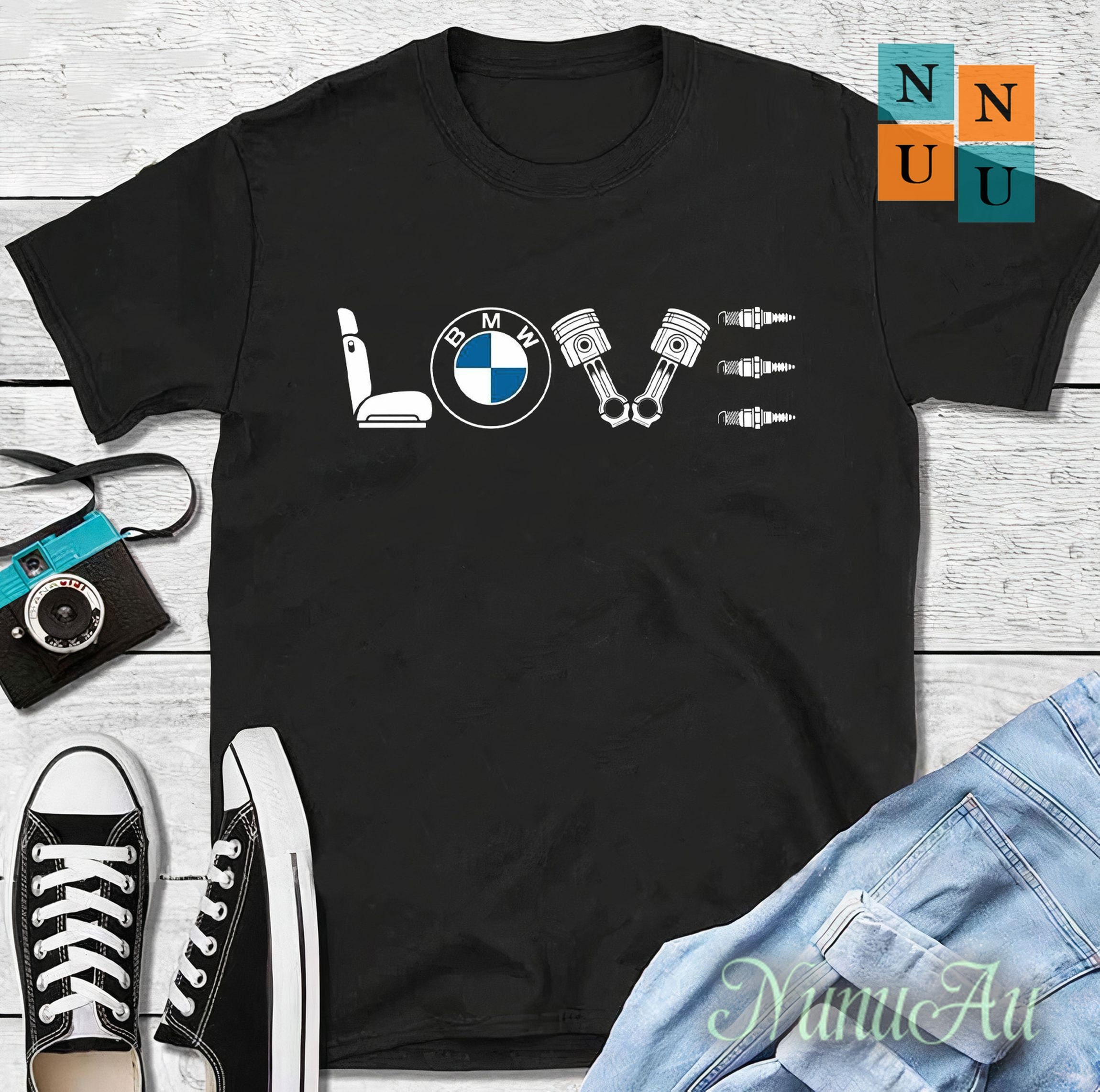 Love BMW T-shirt BMW Car Love Shirt BMW Logo Shirt Logo | Etsy