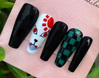 Featured image of post The Best 29 Anime Nails Ideas Naruto