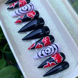 Anime Nails Etsy