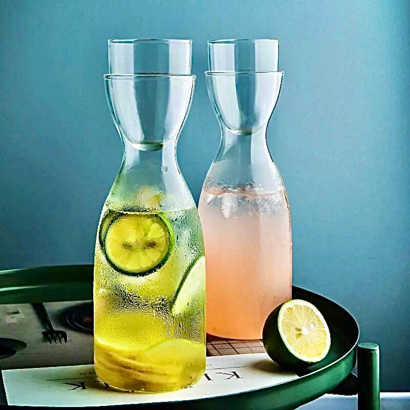 Hourglass Bedside Carafe Carafe Set Bedside Water Carafe Etsy