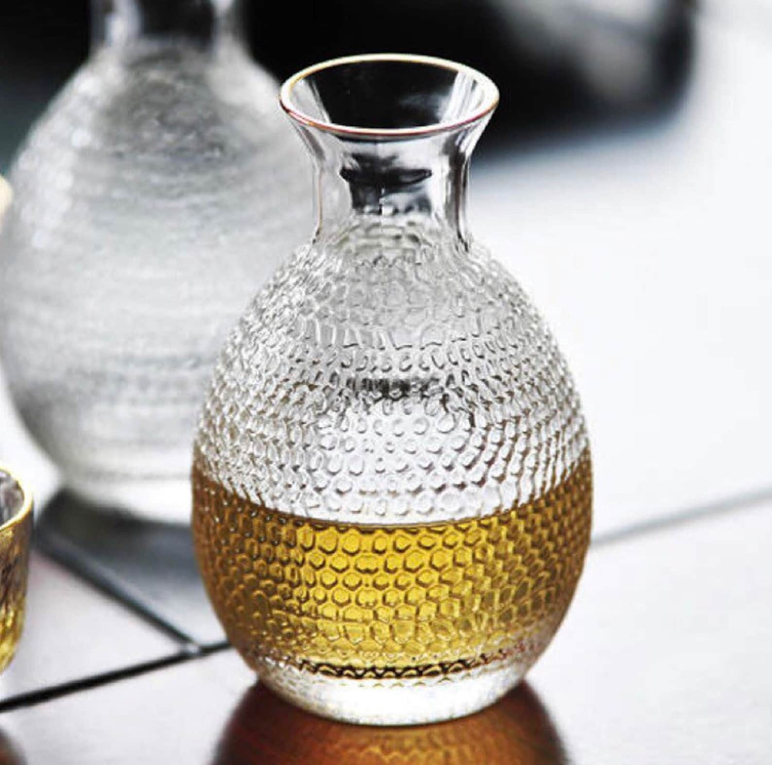 Japanese Wine Decanter Set Carafe Set Sake Decanter Etsy