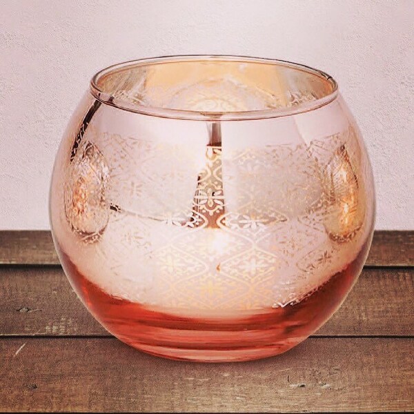 Rose Gold Candle Holder Etsy