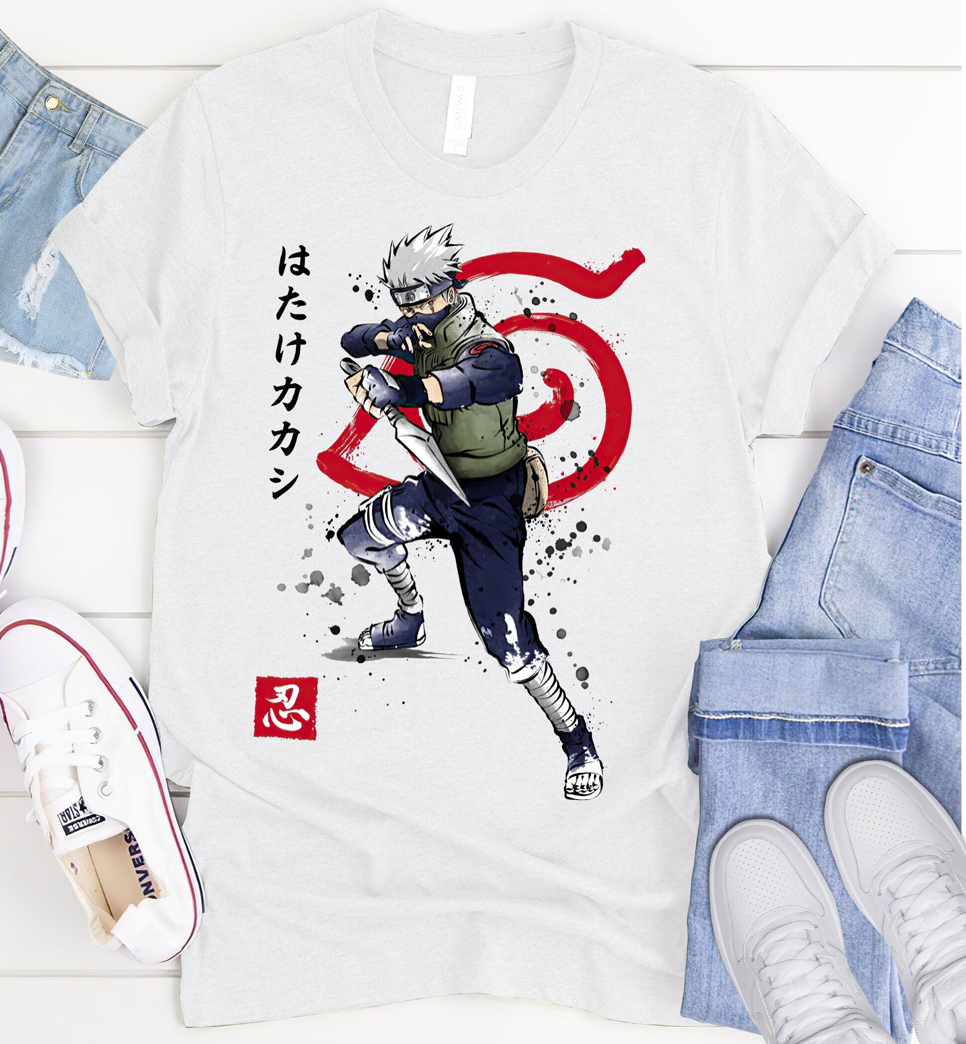 Hatake Kakashi TShirts Hatake Kakashi Kids TShirt Hatake Etsy