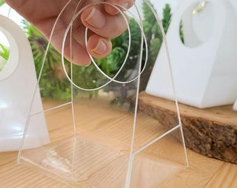Clear Acrylic Favor Box: Elegant Wedding & Party Gift Container