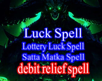 50X FULL COVEN Expand your Luck ,Money and Success Spell, Lucky Spell ritual ,  Same Day Casting, Lottery Chance, Winning Spell,