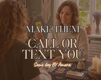 Contact Me Ritual - Call me , Text me , Miss Me - Contact me for Stubborn Target