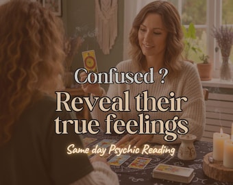 Psychic Love Reading - Same Day - Reveal Their Feelings and Thoughts