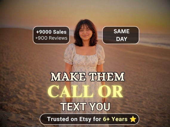 Contact Me Ritual - Call me , Text me , Miss Me - Contact me for Stubborn Target