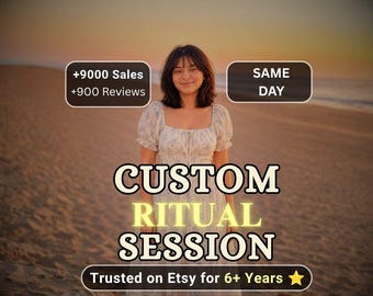 Personalized Custom Ritual | Love, Wealth, Money & More