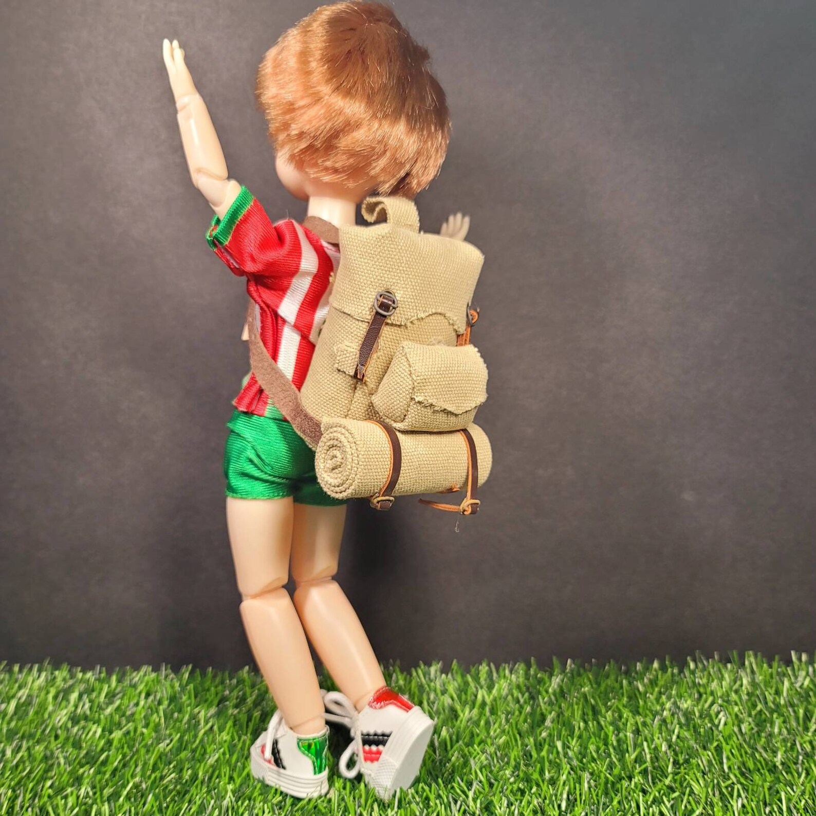 Miniature Rucksack Mini Camping Backpack Doll Accessories Etsy