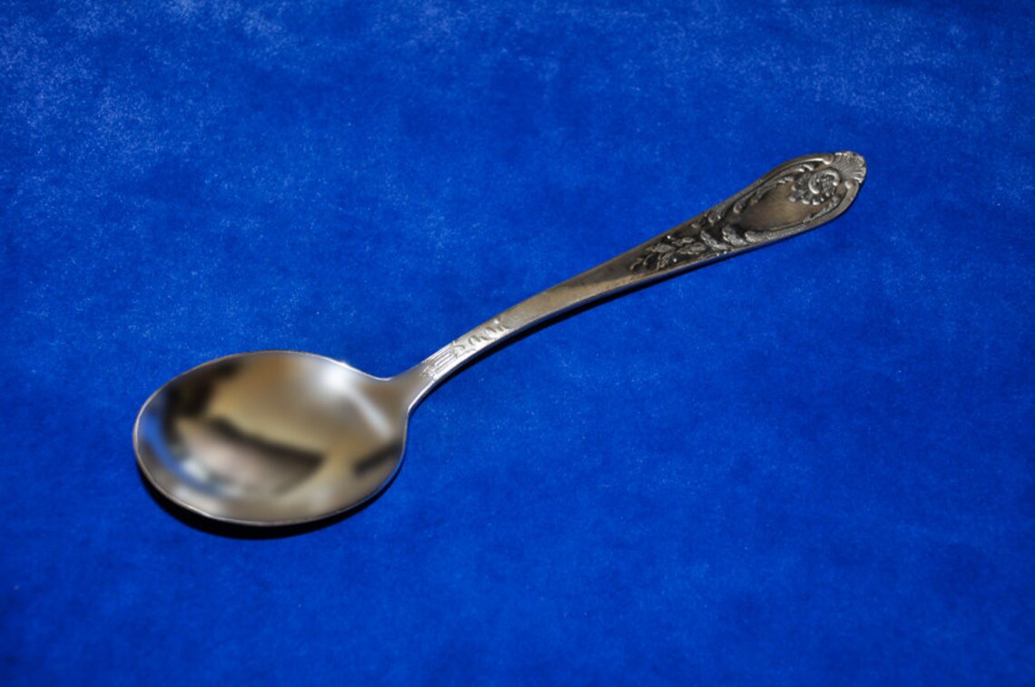 Sauce spoon silver plated model Classic Etsy