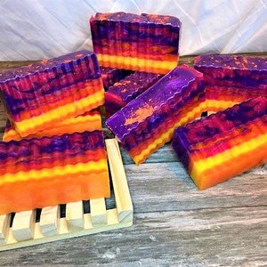 Sunset Swirl Bar Soap