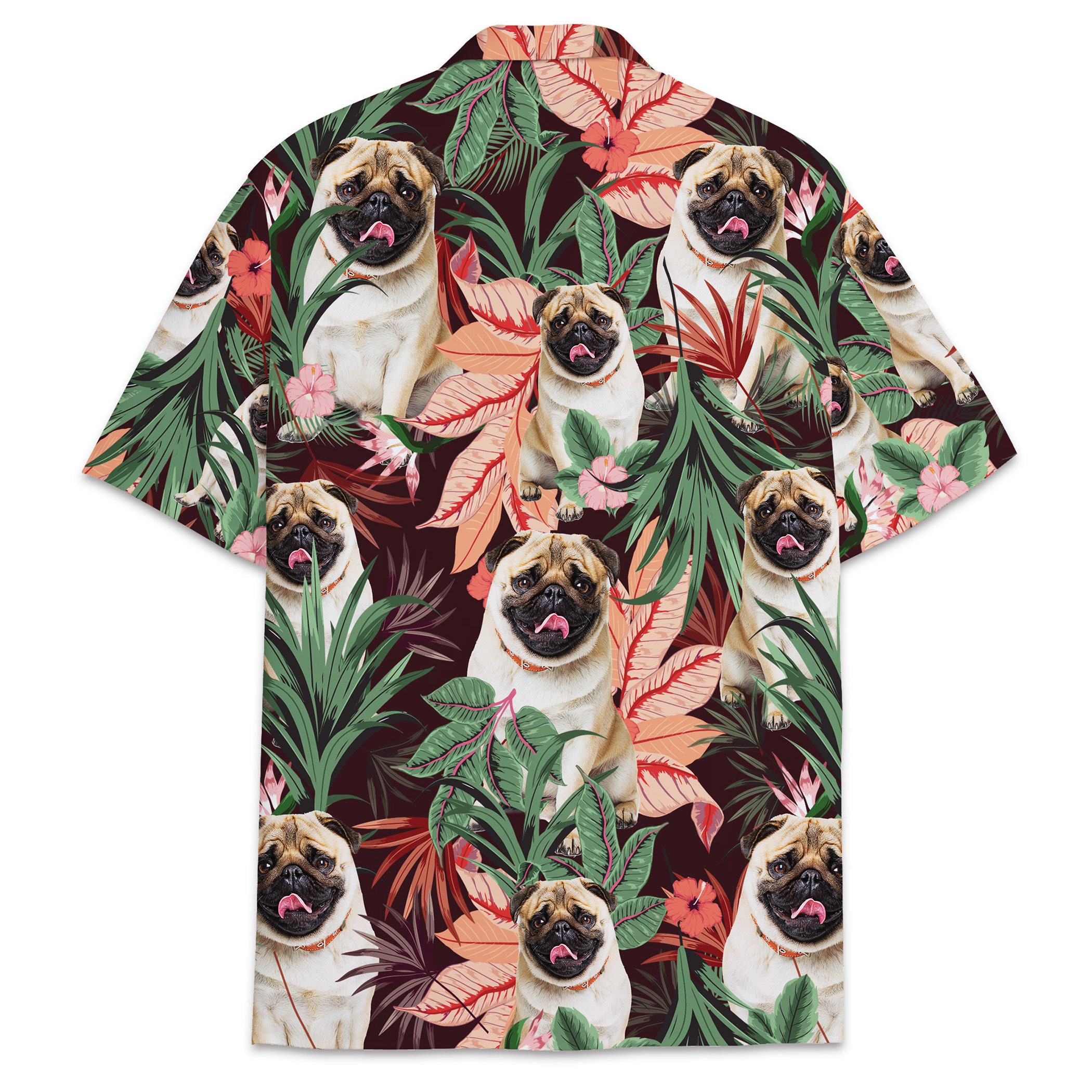 Custom Hawaiian Shirt Dog Cat & Your Pets Customize Your | Etsy