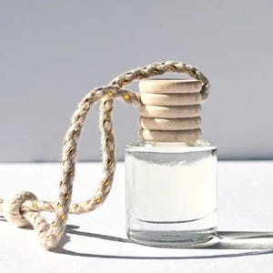 Hanging Glass Bottle Diffuser, Car Aromatherapy, Refillable Diffuser Accessary