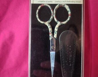 4" Embroidery Scissors Gingher Designer's Series - 2004 Lindsay