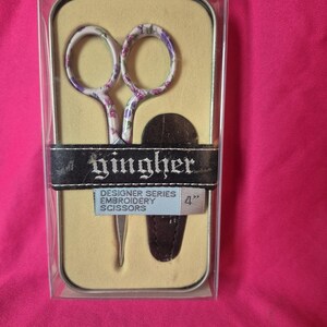 Gingher Designer Series Embroidery Scissors - Etsy