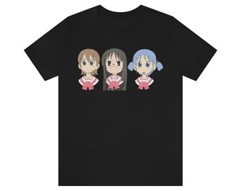 Nichijou Anime T-Shirt: Mio, Mai, Yuuko Kawaii Tee