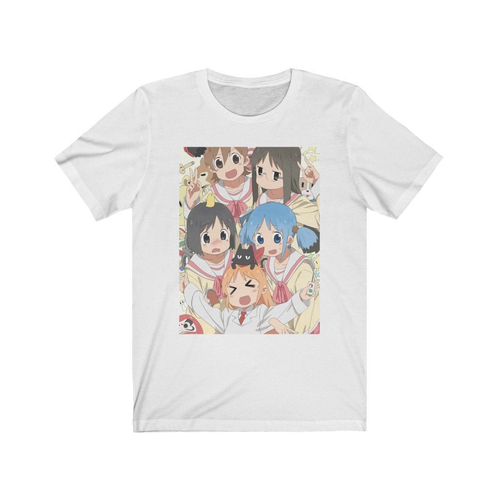 Nichijou Sakamoto Cat Shirt For Anime Lovers Postcard for Sale by Clort