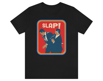 Slap Meme T-Shirt: Will & Chris Retro Design