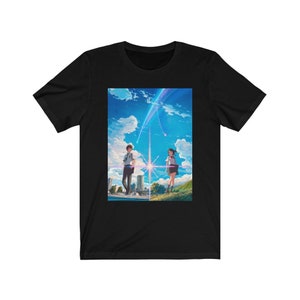 Kimi No Nawa,Your Name Stairs, Anime T-Shirt, Makoto Shinkai Shirt, Anime Graphic Tee