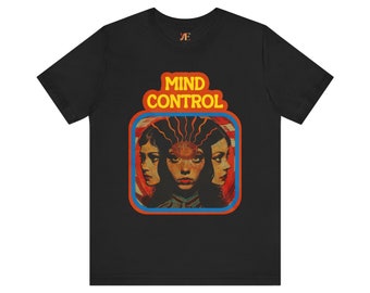 Vintage Inspired Mind Controls Tee Retro Style T-Shirt with Classic Charm