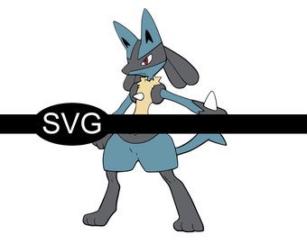 Download Lucario Pokemon Svg Cricut Cut File Silhouette Vector Artwork Digital Instant Download Clip Art Layered Clip Art Art Collectibles Jewellerymilad Com